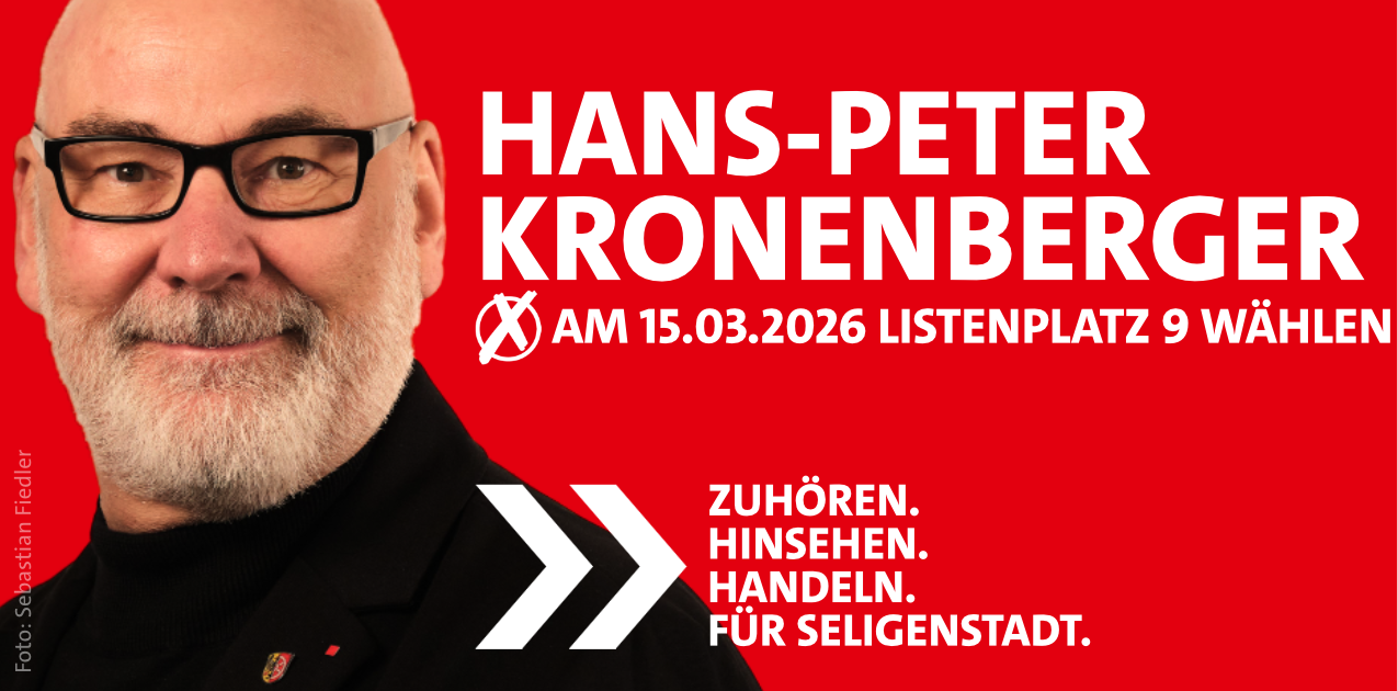 Hans-Peter Kronenberger | Kandidat der SPD für die Stadtverordnetenversammlung in Seligenstadt